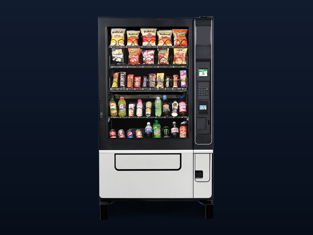 Combination Snack & Drink Vending Machine