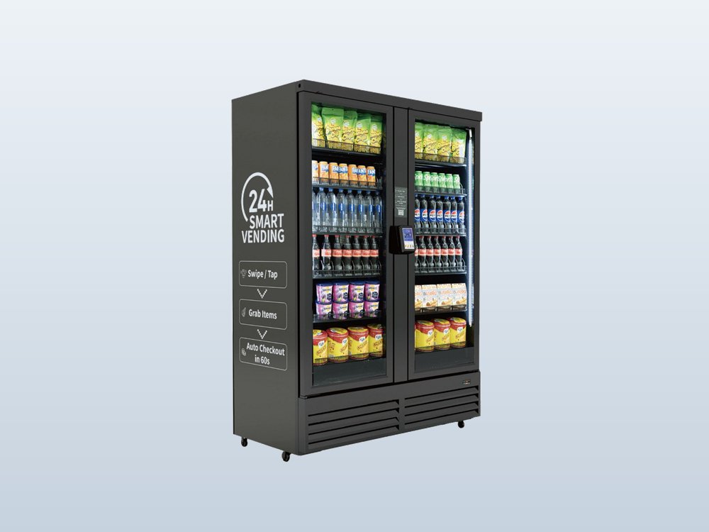 High-Volume Dual-Door AI Smart Tower